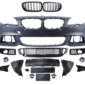 Bmw F10 Ön Tampon ve Panjur Seti M-Tech LCI