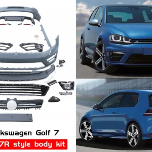 Vw Golf7 VII Için 7r Bodykit Tam Dolu/eksiksiz Body Kit Seti