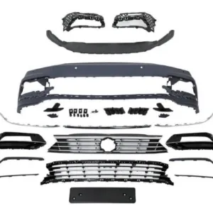 OTOLAS VW Passat B8 R-Line Ön Tampon ve Panjur Seti