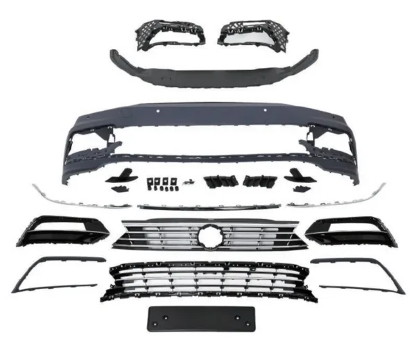 OTOLAS VW Passat B8 R-Line Ön Tampon ve Panjur Seti- 05326987352