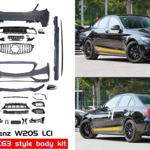 Mercedes W205 C63 Amg Bodykit Tampon Tam Dolu/eksiksiz Body Kit Seti