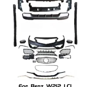 Mercedes W212 E63 Amg Ön Tampon ve Panjur Seti