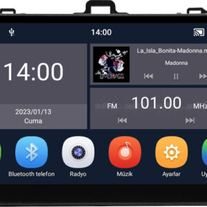 Otolas Toyota Corolla Android Multimedya Ekran (2008-2012) 10 Inç ekran 4 GB + 64 GB