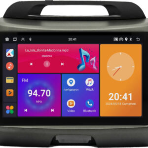 Otolas Kia Sportage Android Multimedya Ekran (2011-2015) 4 GB + 128 GB