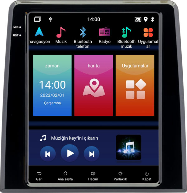 Otolas Renault Clio 5 Android Multimedya Ekran (2020-2023) 6 GB + 128 GB