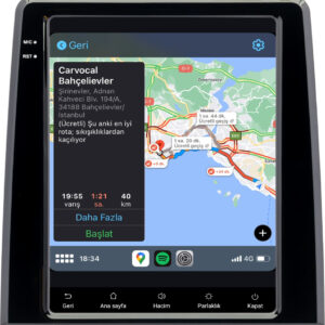 Otolas Renault Clio 5 Android Multimedya Ekran (2020-2023) 8 GB + 128 GB