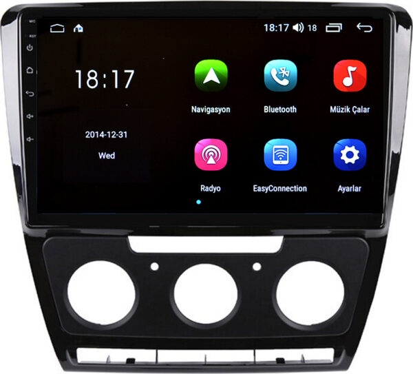 Otolas Skoda Octavia Android Multimedya Navigasyon Oto Teyp